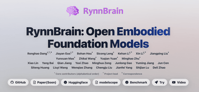 Alibaba DAMO Academy ra mắt mô hình trí tuệ nhân tạo hiện thân RynnBrain