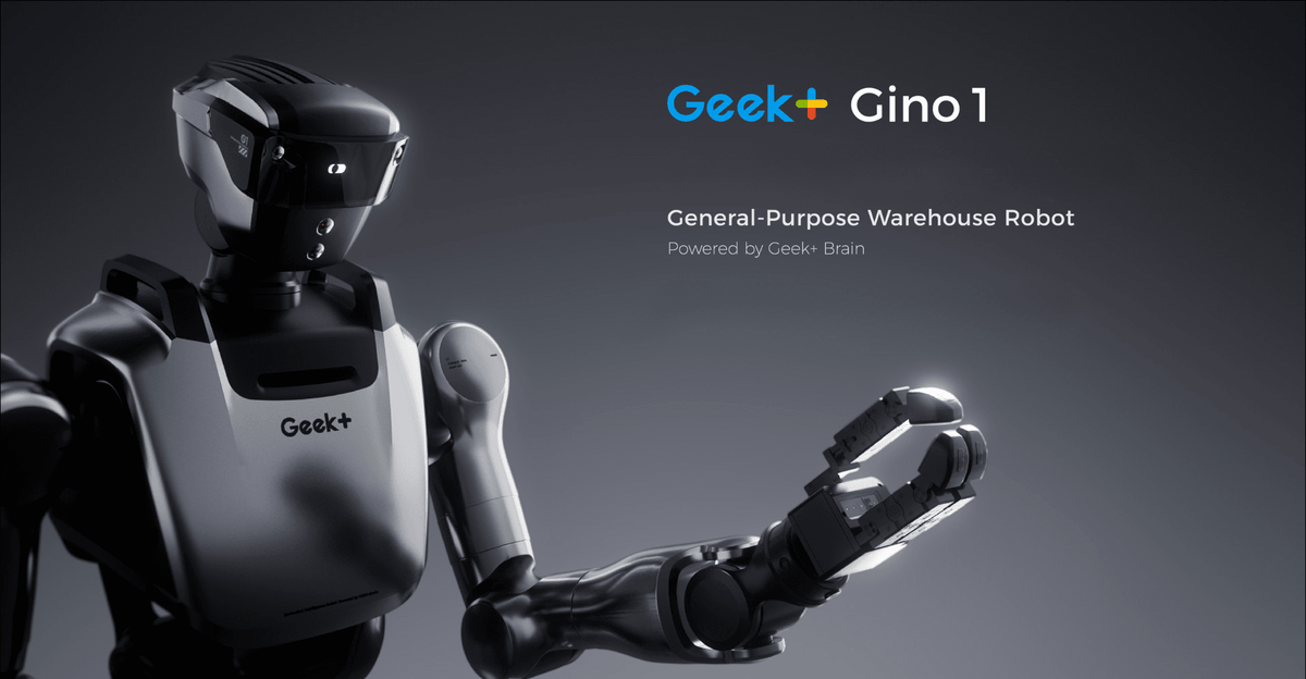 Geek+ Ra Mắt Gino 1, Robot Người Đầu Tiên Trên Thế Giới Dành Cho Kho Hàng, Nhắm Tới Thị Trường Tỷ Đô