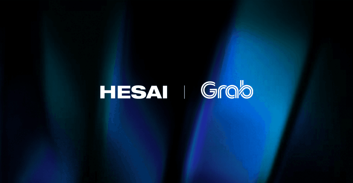 Hesai hợp tác cùng Grab đẩy nhanh ứng dụng LiDAR quy mô lớn tại Đông Nam Á
