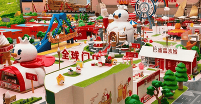 Mixue Xác Nhận Kế Hoạch Xây Dựng Công Viên Chủ Đề Snow King Đầu Tiên